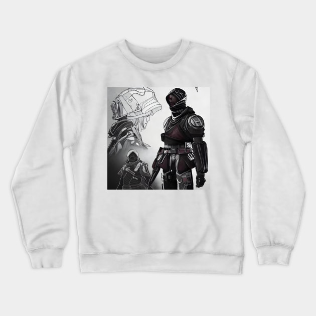 Destiny - Guardian Concepts Crewneck Sweatshirt by AfroMatic